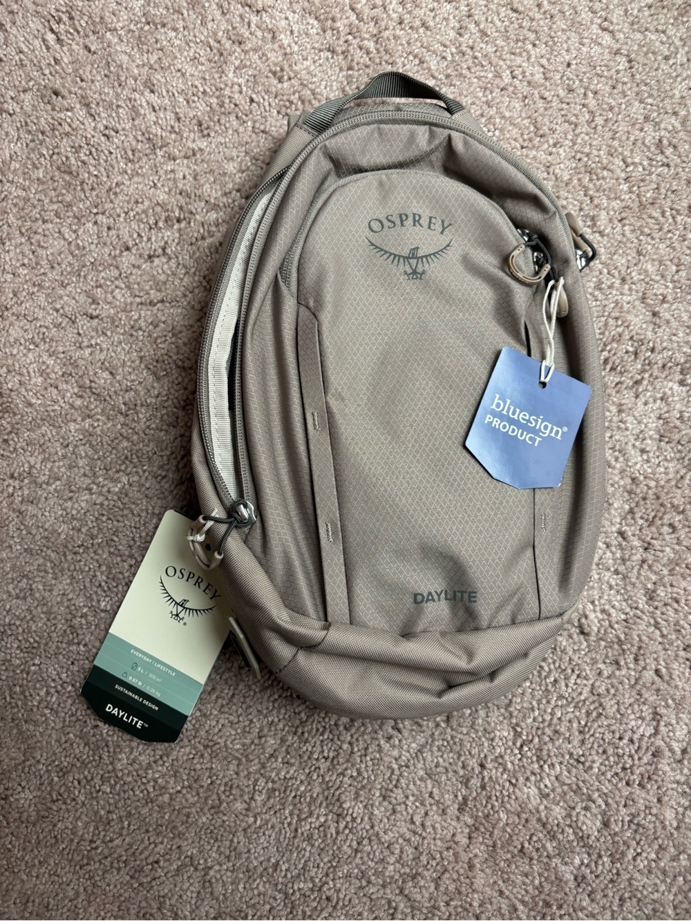 Osprey Daylite Sling Backpack — Taupe
